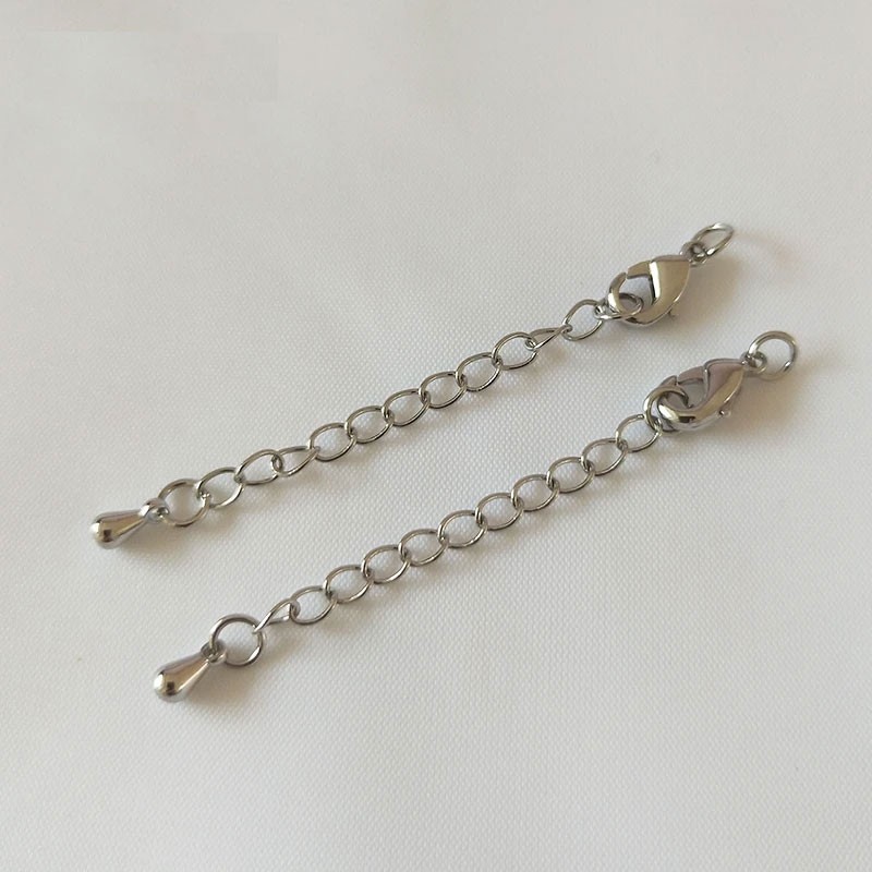 Takı Yapımı İçin Set Halinde, Papağan ve 5cm Kaynaklı Nikel Mat Gümüş Renk Uzatma ve Uç 10 adet Takı Yapımı İçin Set Halinde, Papağan ve 5cm Kaynaklı Nikel Mat Gümüş Renk Uzatma ve Uç 10 adet
